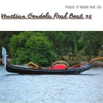 K151 Venetian Gondola Real Boat 36 